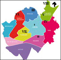 wijkindeling Lille